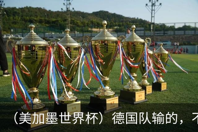 （美加墨世界杯）德国队输的，不只是点球
